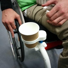hackcess kullanışlı tutucu erişilebilirlik hack tekerlekli sandalye chairty 3d print model - Mito3D