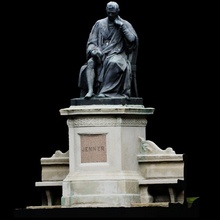 estátua Edward Jenner hyde parque Londres Varredura Parque Hyde 3dprintable cc0 3d print model - Mito3D