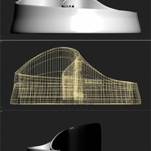 taichi vase & garden 3d print model - Mito3D