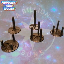 flying bases battle game ship space strategy tabletop interstellar flight pieces tactical stands fleet presupported supported abillionsuns 3d print model - Mito3D