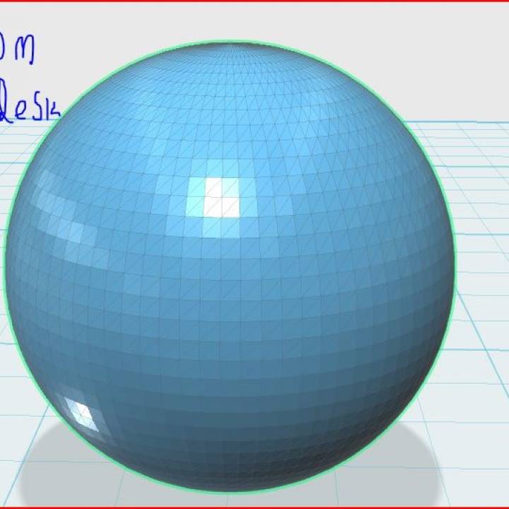 atom 3D print model - Mito3D