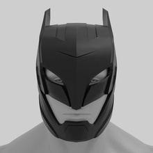 batman capacete blindado versão Super homen cosplay DC Comics mulher maravilha justiça liga 3d print model - Mito3D