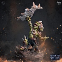 torrat pre-supported store fantasy goblin metal weapon cast goblins tribe castnplay presupported 3d print model - Mito3D