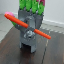 Popen caneta suporte protético mãos 3d print model - Mito3D