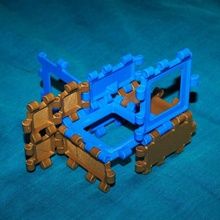 polipanel v3 juguete construcción polipaneles 3d print model - Mito3D