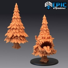 mimic tree plant monster classic forest encounter toys & games fantasy medieval rpg warhammer enemy tabletop trap dungeon dnd woods pathfinder npc 3d print model - Mito3D