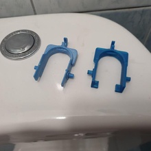 galassia affleurer toilette bleu wc soupape citerne pozziginori 3d print model - Mito3D