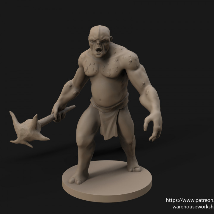 orco troll 3D print model - Mito3D