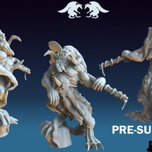 elder dragon giant fantasy miniature ogre draconic 3d print model - Mito3D