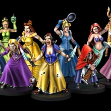 princesses angry bundle store 3d print model - Mito3D
