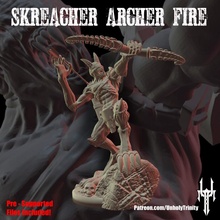 screacher archer demon monster 3dprint public 2021 3d print model - Mito3D
