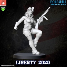 liberty fields 2020 military wwii babe weirdwar warbirds 3d print model - Mito3D