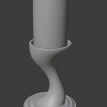 candela titolare supporto 3d print model - Mito3D
