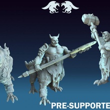 Ejderha canavar Tayfa fantezi savaş oyunları masaüstü ejderha 3d print model - Mito3D