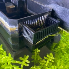 juwel bioflow filter gitter oben aquarium water shrimp save garnele 3d print model - Mito3D