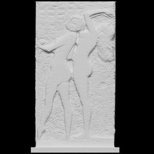women's relief legenda sculpture park scan russia 3dprintable legendapark 3d print model - Mito3D