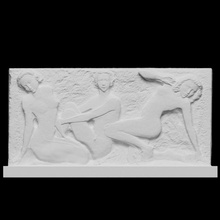 women's relief legenda sculpture park scan women russia 3dprintable photogrammetry 3d print model - Mito3D