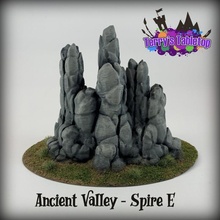 spire - ancient valley terrain collection store 40k fantasy rpg wargaming warhammer rock stylized tabletop dnd role-playing mountains ageofsigmar aos terry'stabletop 3d print model - Mito3D