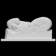 abstrakt Meerjungfrau Skulptur Scan Park Russland 3dprintable Photogrammetrie Legende 3d print model - Mito3D