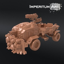 kumdan tepe savaş kamyon oyuncaklar oyunlar 40k yabancı kült çekiç bilimkurgu wh40k gsc nids 3d print model - Mito3D