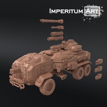 pesado guerra caminhão brinquedos jogos 40k estrangeiro martelo scifi wh40k cultos gsc nids 3d print model - Mito3D