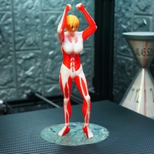 attaque Titan femelle mmu palette ventilateur art géant animer 3d print model - Mito3D