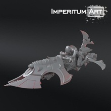 jet bikes toys & games alien scifi elves eldar wh40k drukhari 3d print model - Mito3D