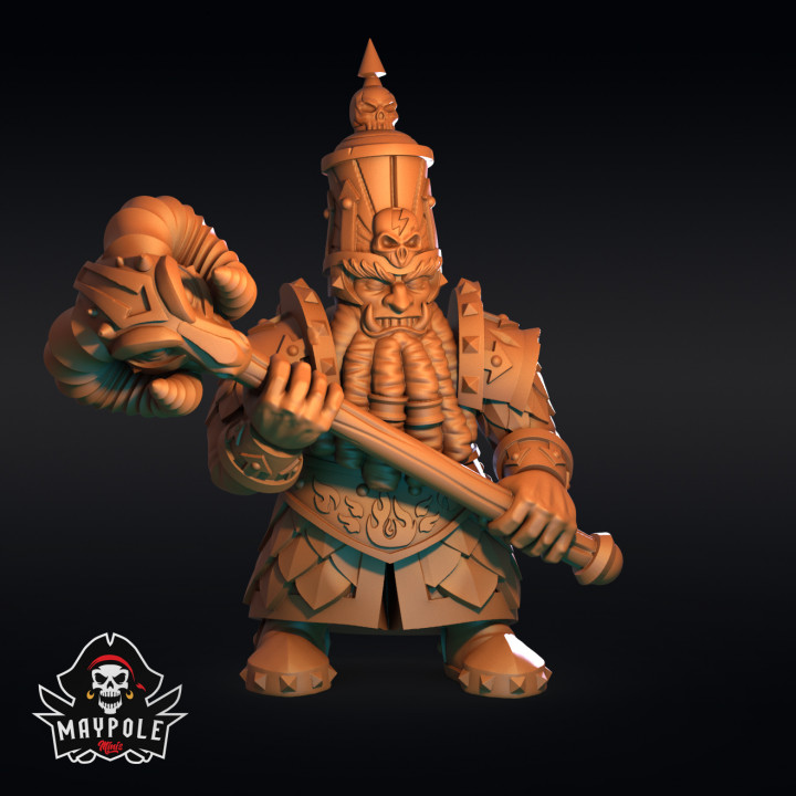 infernal dwarf modular weapons tabletop fantasy warhammer whfb oldworld infernaldwarf t9a fantasybattles fb 3D print model - Mito3D