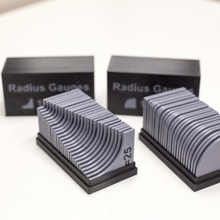 radius gauges & garden gauge convex diameter concave 3d print model - Mito3D