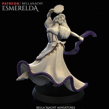 Esmerelda brinquedos jogos mulher dançarino dança conto fadas dama corcunda notre romana cigano 3d print model - Mito3D