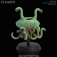 flumph 32mm scala giocattoli Giochi mostro piccolo Medusa sottosuolo 3d print model - Mito3D