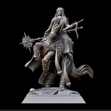damsel unicorn toys & games warhammer ageofsigmar aos bretonnia raventwinminiatures kingdomofequitaine 3d print model - Mito3D