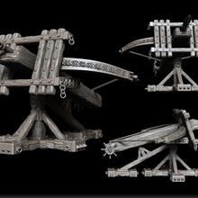 balista toys & games warhammer ageofsigmar aos bretonnia raventwinminiatures equitainte 3d print model - Mito3D