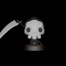 grim reaper Spielzeug Spiele 3d print model - Mito3D