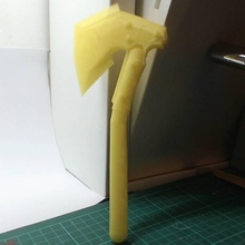 axe props cosplay 3d print model - Mito3D