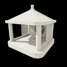 zen temple education 3d print model - Mito3D