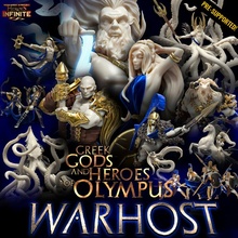 Yunan tanrılar kahramanlar Olympus savaş ana bilgisayarı oyuncaklar oyunlar Ordu epik fantezi mini model rpg kanatlar minyatür melek masa oyunu temel rol adalet masaüstü diyorama 3d print model - Mito3D