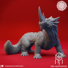 garde canard table miniature pre supported boutique créature dragon monstre dnd éclaireur aos ttrpg 5e cri guerre 3d print model - Mito3D