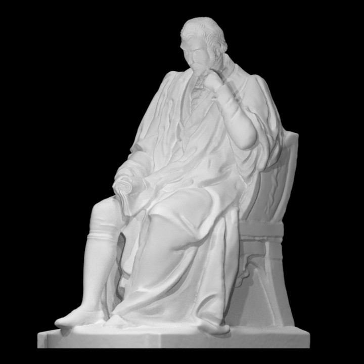edward jenner scansione londra statua kensingtongardens williamcaldermarshall princealbert princeconsort settecentesca 3D print model - Mito3D