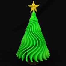 contemporain bureau l'arbre jardin fêtes noël mini petite étoiles topper d'arbre arbre christmastree desktree 3d print model - Mito3D