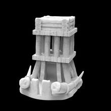 ex18 loxodon cool dice tower store rpg elephant d&d dnd 3d print model - Mito3D