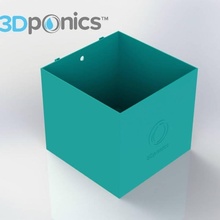 reservatório 3dponics jardim ervas 3d print model - Mito3D