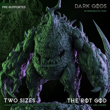 rot god - dark gods store demon 40k beast great evil mutant daemon chaos spawn 60mm nurgle greater sigmar possessed 130mm maggotkin unclean 3d print model - Mito3D