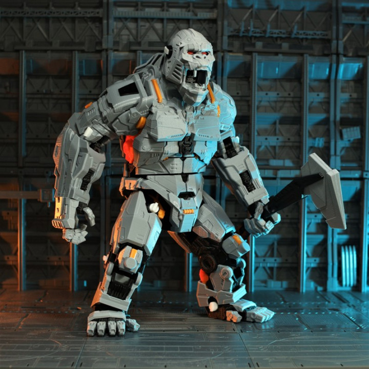 mecha rei kong loja monstro robô Godzilla kaiju kongkong mechagodzilla 3D print model - Mito3D