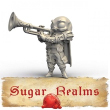 sugar realms - sucron bard toys & games cute halloween rpg d&d 3d print model - Mito3D
