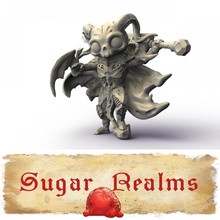 sugar realms - sucron drakgul toys & games cute dragon fighter halloween pet rpg adventure d&d hellbred 3d print model - Mito3D