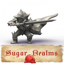 sugar realms - sucron fighter toys & games cute halloween rpg d&d 3d print model - Mito3D