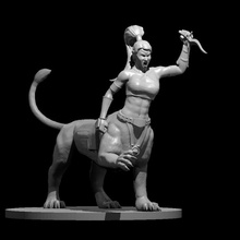 lamia updated toys & games demon lion 3d print model - Mito3D