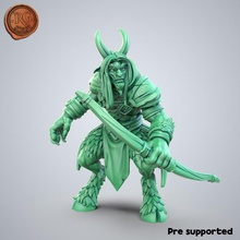 satyr 01 - ranger toys & games demon dragons dungeons character bow tabletop wargame d&d fey 3d print model - Mito3D