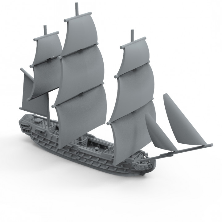 mutig Klasse hms Leviathan 1790 Minotaur 1793 schonen Teile Schlacht Schiff Kriegs Spiele Kriege Trafalgar Marine Alter Segel 3dship druckbar Spiel 3D print model - Mito3D